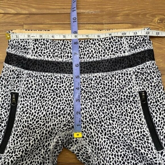 Lululemon Inspire Ankle Tight II‎ Miss Mosaic White Legging Size 4 - Picture 8 of 11